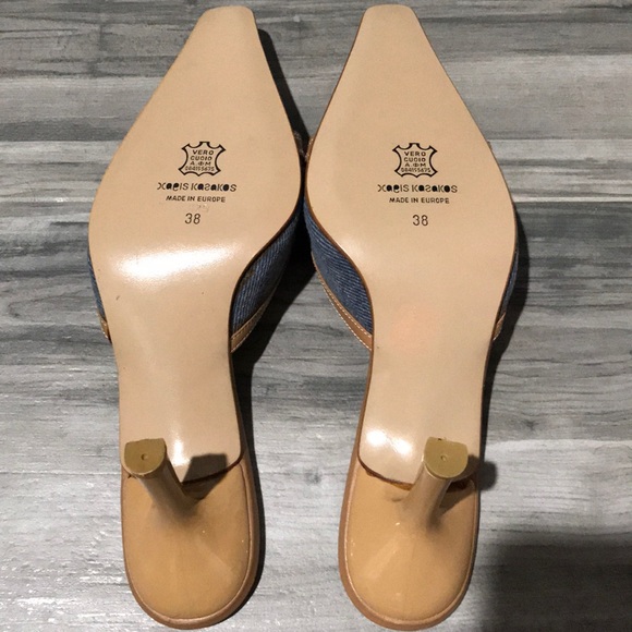 European Made Slip on Heels - Picture 5 of 6